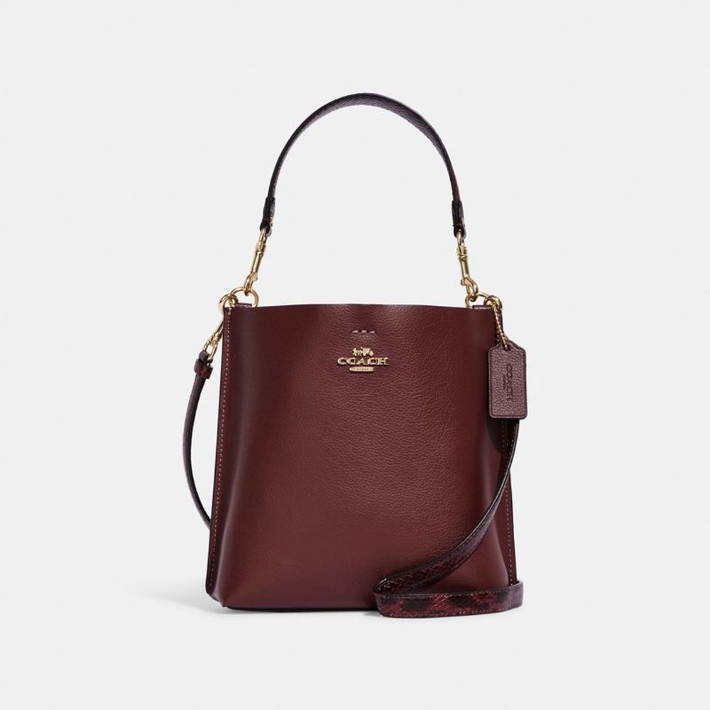 ALMOST PERFECT Coach Outlet Mollie Bucket Bag 22